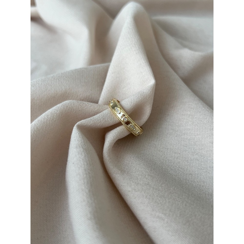 Vintage Ayarlanabilir Çelik Yüzük